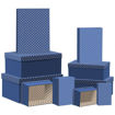 Picture of BLUE KRAFT GIFT BOXES